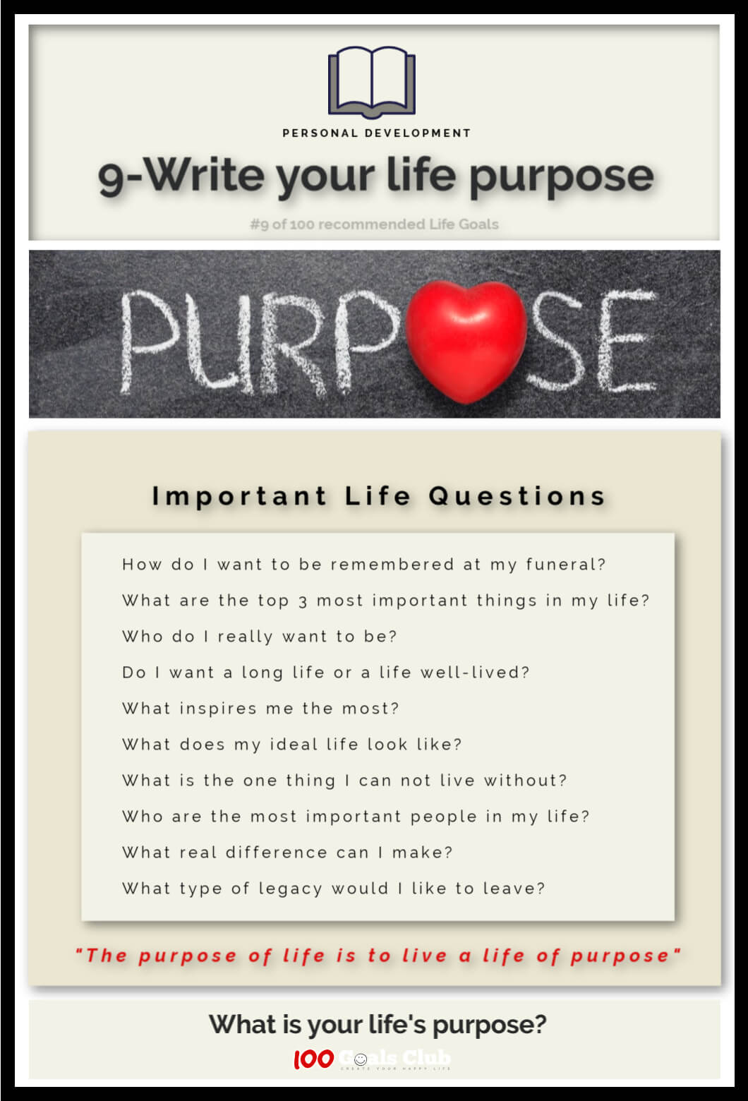 What is life purpose?
